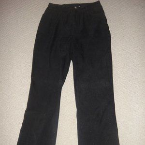 Lot of 3*MOLESKIN Suede PANTS*black~brown~olive green*David Hollis & Denim Co- 6